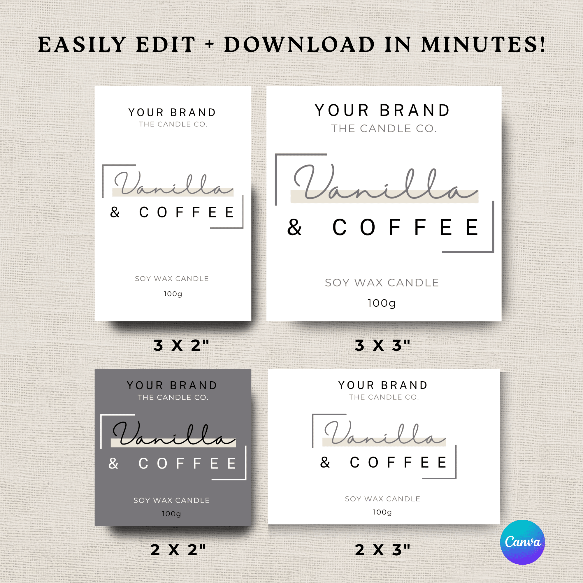 Candle Label Templates - Image 2