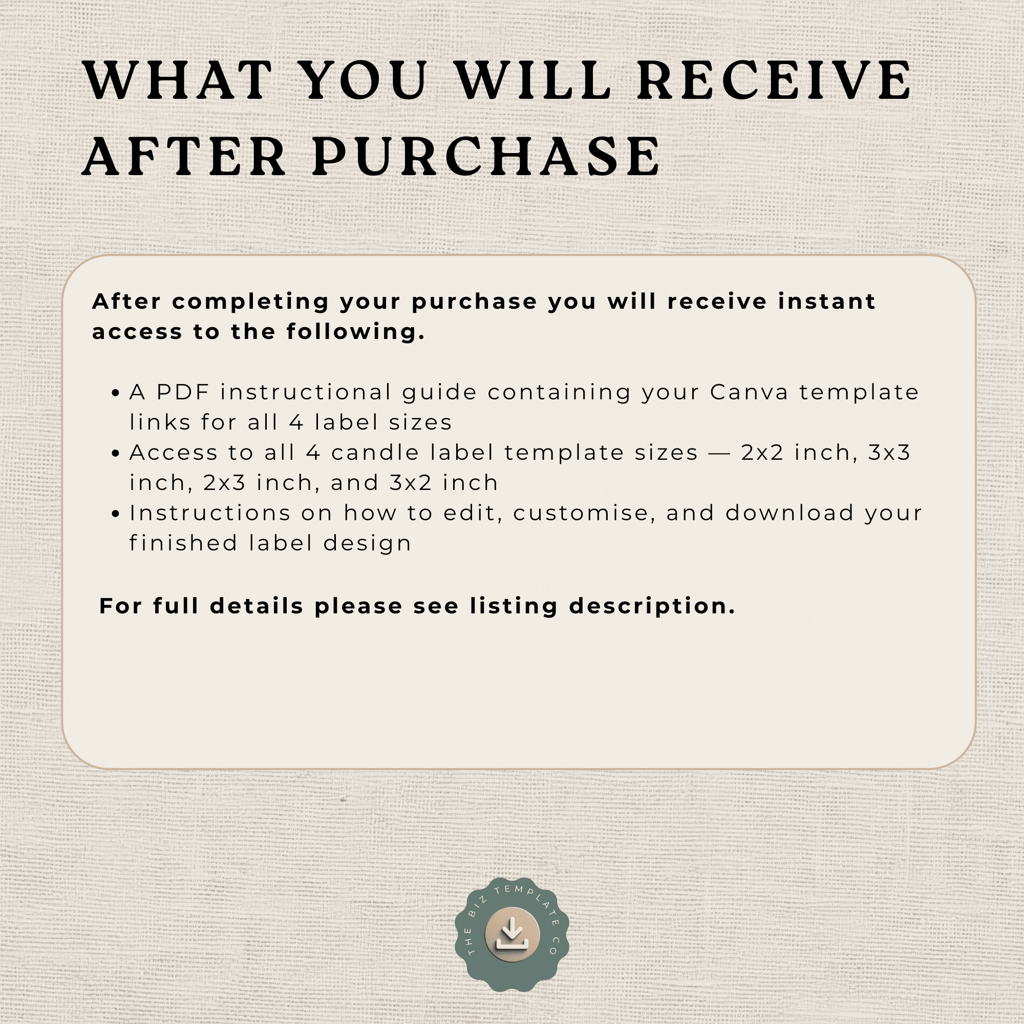 Candle Label Templates - Image 9
