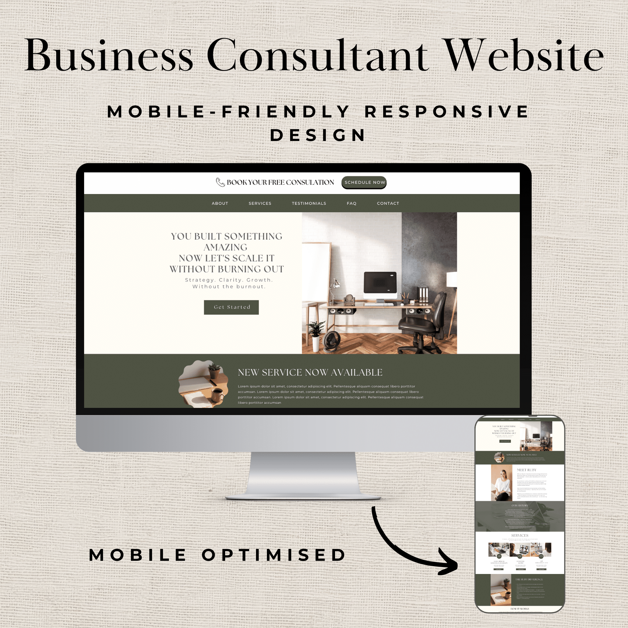 Business Consultant Website - Image 4